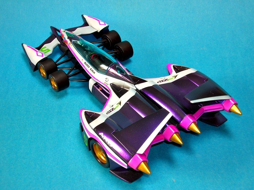 模型：サイバーフォーミュラー アオイ凰呀(アオシマ 1/24): 未