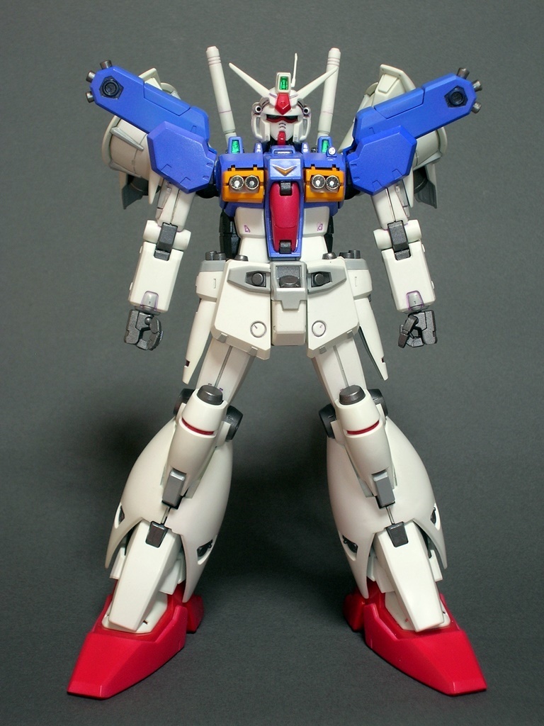 模型：MG ガンダム試作1号機 フルバーニアン GP01Fb
