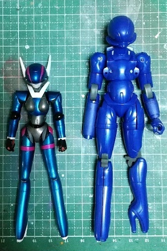 バブルガム・クライシス 可変モトスレイブ アオシマ プラモデル