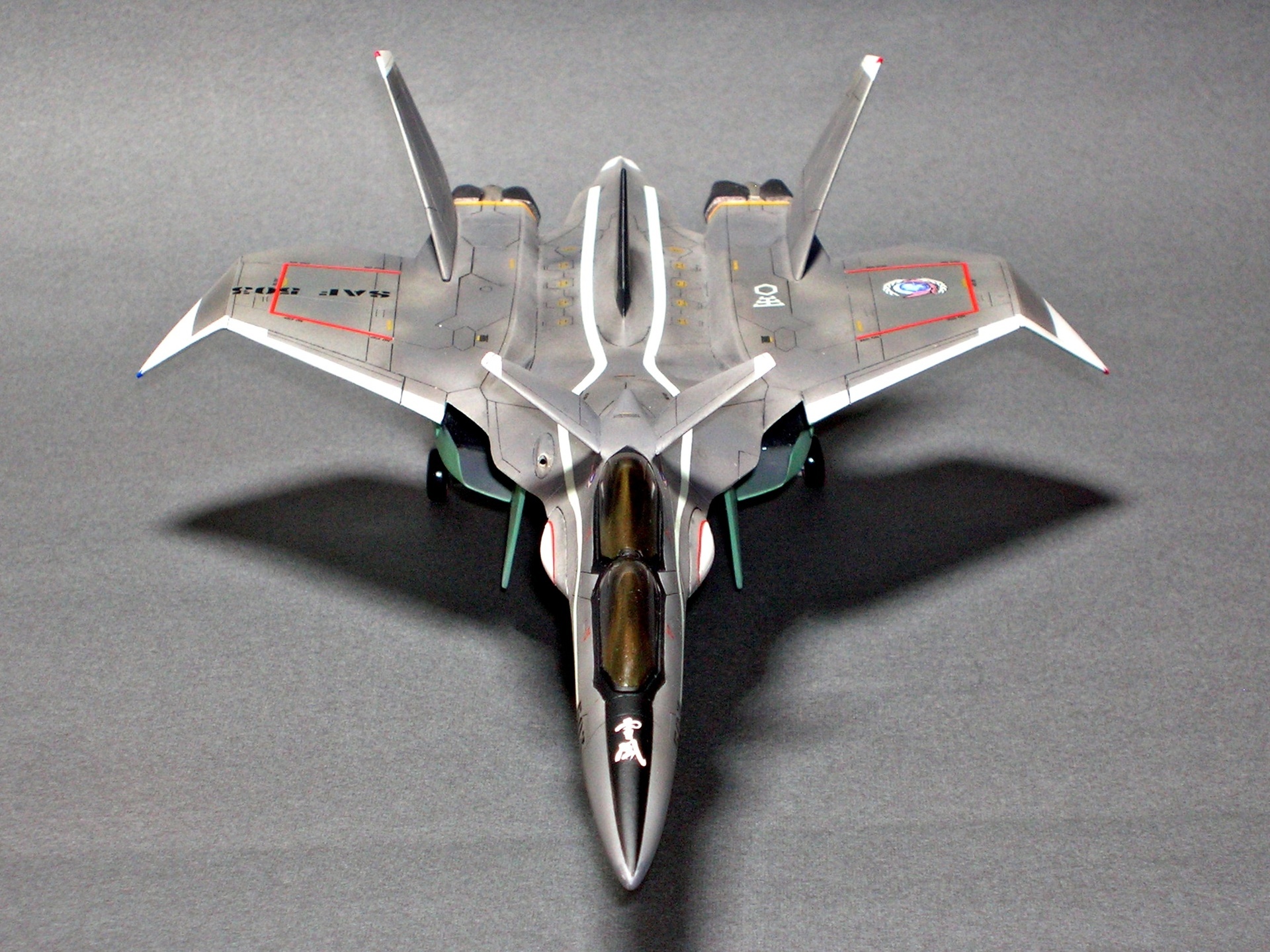 模型：スーパーシルフ雪風 戦闘妖精雪風 (PLATS 1/72): 未完成